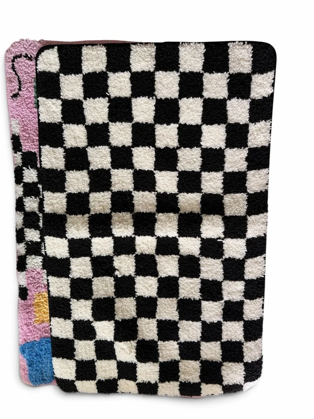 Set of Two Retro Bath Rugs